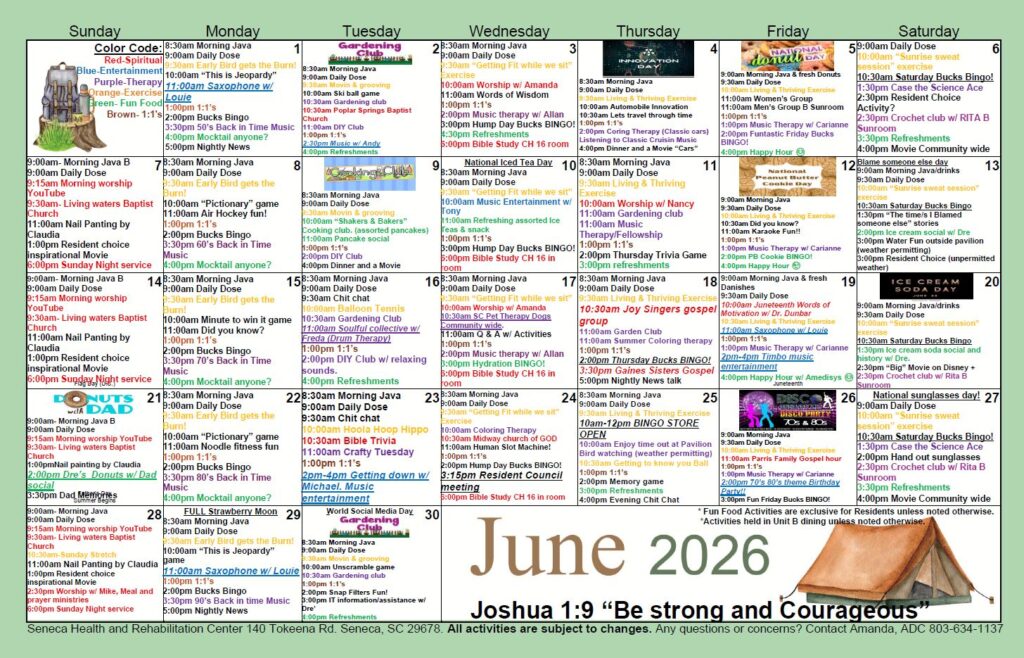 June 2026 Calendar